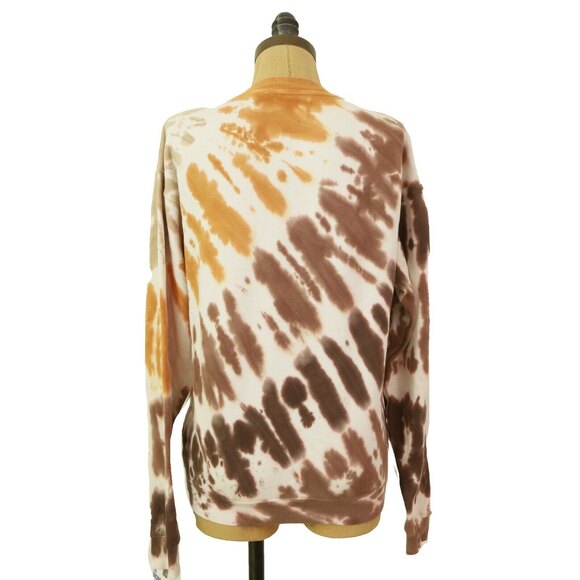 Desert Dreamer Smile Originals Sweatshirt Top Size L Mauve Tie Dye NWT B88 - Picture 5 of 6